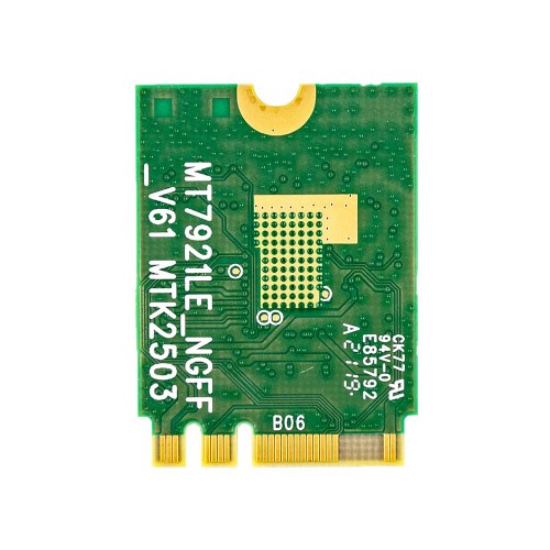 Плата WiFi+Bluetooth AzureWave AW-XB468NF MT7921LE (M.2 2230, WiFi6 AX+BT5.2, MIMO 2x2, 0C011-00250100, 0C012-00150000)