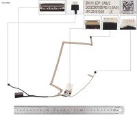 Шлейф матрицы для ноутбука Dell Latitude E7450 E7440 series, (eDP 30pin, Non-Touch, DC02C007S00, 0RK5DW, ZBU10-EDP)