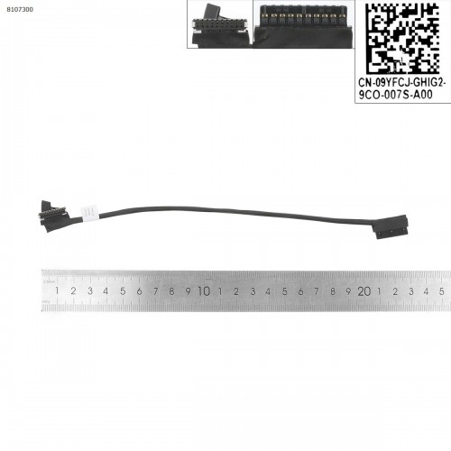 Кабель подключения батареи для ноутбука Dell Latitude 5280 E5280 E5290, CDM60, 09YFCJ, DC02002OR00
