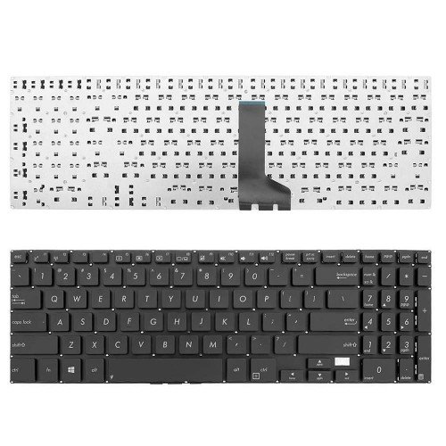 Клавіатура для Asus Pro PU500, PU500CA PU551 PU551JA PU551LA, US, (чорна, Original)