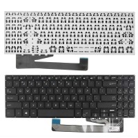 Клавиатура для Asus A560UD F560UD K560UD R560UD R562UD X560UD series, US, черная