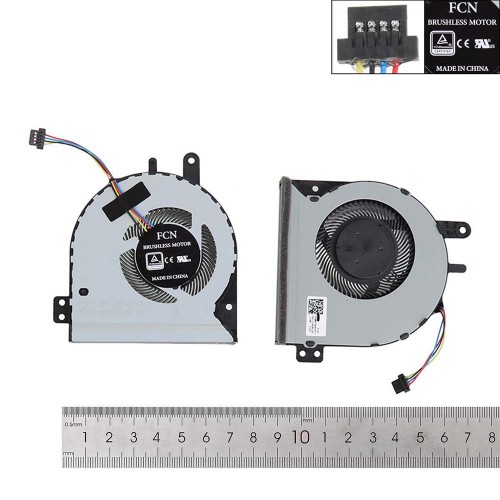 Вентилятор для Asus X442UA X442UF X442UN X442UQ X442UR, (13NB0FG0P03011, 13NB0FG0AM0101, 13N1-2JP0301, Original)