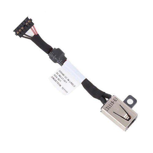 Разъем гнездо питания для ноутбука Dell Inspiron P42G 14-7437 14 7000 7437 Series, (3P50M 03P50M 50.46L01.001 DOH40, с проводом/кабелем)