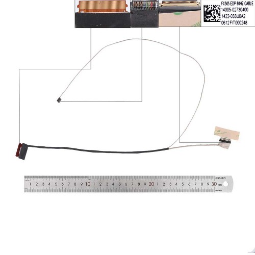 Шлейф матриці для ноутбука Asus FX505 PX505 TUF505 TUF565 series, (eDP 30pin, 14005-02730400, 14005-02730200, 1422-033U0A2, Original)