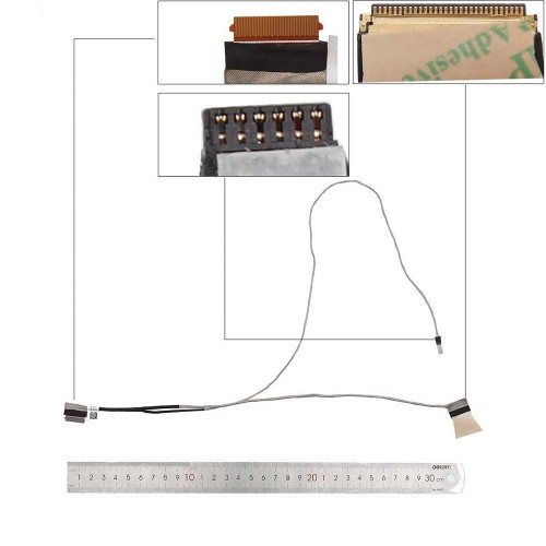 Шлейф матриці для HP 17-BY 17T-BY, 17-CA 17Z-CA series, (eDP 30pin, w/o touch, 6017B0974201, L22519-001)