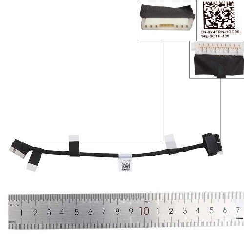 Кабель підключення батареї для Dell Latitude 7420 7200 E7420 E7200, 0Y4FRN, DC02003RZ00