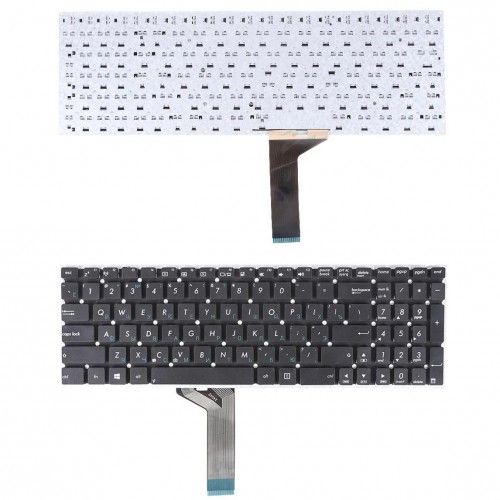 Клавиатура для ноутбука Asus X551MA X551MAV F551MA X551M F551C F551CA F551M, RU, (чёрная, Аналог)