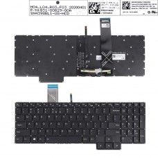 Клавіатура для Lenovo 5-15ARH05 5-15IMH05H 5-17IMH05 3-15IMH05 3-15ARH05 3-15ACH05 3-15ACH6 3-15IHU6, US, (чорна, з підсвіткою)