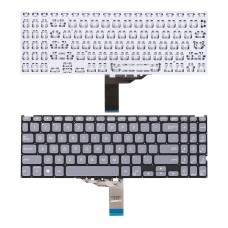 Клавиатура для Asus A512 F512 K512 S512 X512 series, US, серая (без кириллицы)