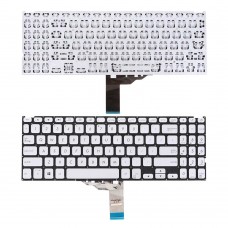 Клавиатура для Asus A512 F512 K512 S512 X512 series, US, Silver