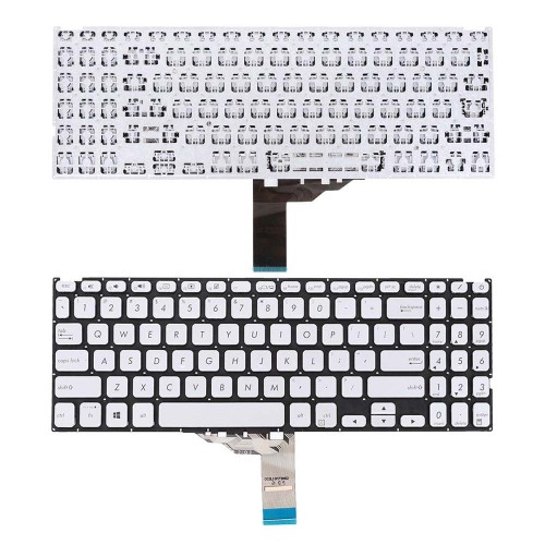 Клавіатура для Asus A512 F512 K512 S512 X512 series, US, Silver