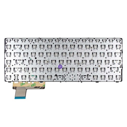 Клавіатура для HP EliteBook Folio 9470m 9480m, RU/UA, (чорна з сірою рамкою, Аналог)