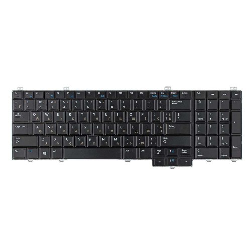 Клавиатура для ноутбука Dell Latitude E5540, RU/UA, черная