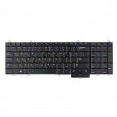 Клавиатура для Dell Latitude E5540, RU/UA, черная Клавиатура для Dell Latitude E5540, RU/UA, черная