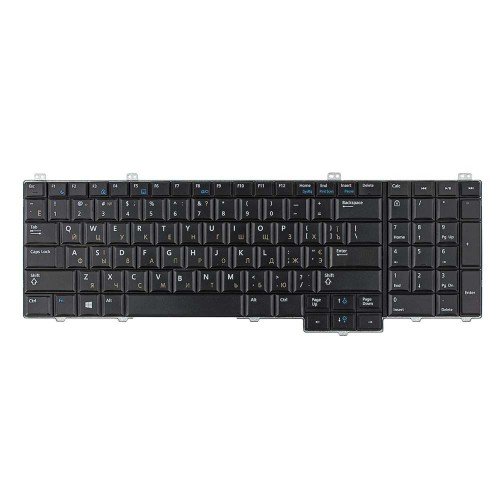 Клавіатура для Dell Latitude E5540, RU/UA, чорна