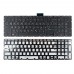 Клавиатура для ноутбука HP 250 255 G6 15-BS 15-BW 15-CC 15-CD 15-CB, RU/UA/UK, (черная, белые грани, с подсветкой, Original)