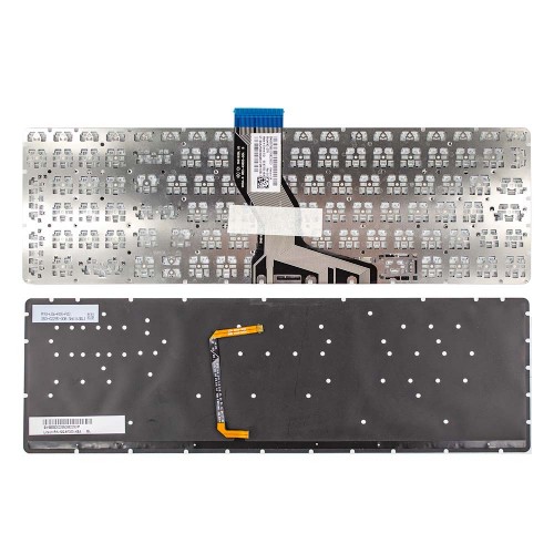 Клавиатура для ноутбука HP 250 255 G6 15-BS 15-BW 15-CC 15-CD 15-CB, RU/UA/UK, (черная, белые грани, с подсветкой, Original) Клавиатура для ноутбука HP 250 255 G6 15-BS 15-BW 15-CC 15-CD 15-CB, RU/UA/UK, (черная, белые грани, с подсветкой, Original)