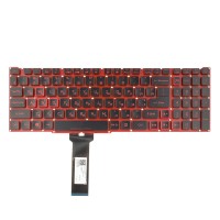Клавиатура для Acer AN515-43 AN515-54 AN515-55 AN517-51 PH315-52 PH315-53, RU/UA, (Black/Red, Red backlight) Клавиатура для Acer AN515-43 AN515-54 AN515-55 AN517-51 PH315-52 PH315-53, RU/UA, (Black/Red, Red backlight)