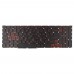 Клавиатура для ноутбука Acer AN515-43 AN515-54 AN515-55 AN517-51 PH315-52 PH315-53, RU/UA, (Black/Red, Red backlight)