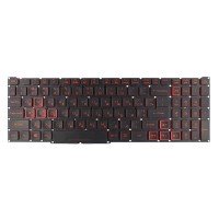 Клавиатура для Acer AN515-43 AN515-54 AN515-55 AN517-51 PH315-52 PH315-53, RU, (Black/Red, Red backlight, Original) Клавиатура для Acer AN515-43 AN515-54 AN515-55 AN517-51 PH315-52 PH315-53, RU, (Black/Red, Red backlight, Original)