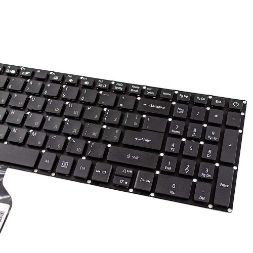 Клавиатура для ноутбука Acer A315-41G A517-51G A517-71G A515-41G A515-51G A315-21G A315-53G A615-51G, UA, черная Клавиатура для ноутбука Acer A315-41G A517-51G A517-71G A515-41G A515-51G A315-21G A315-53G A615-51G, UA, черная