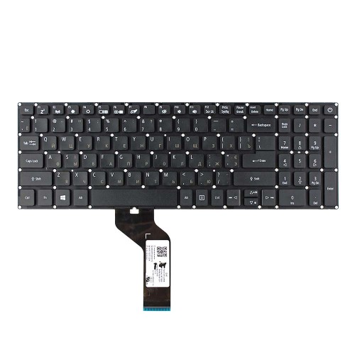 Клавіатура для ноутбука Acer A315-41G A517-51G A517-71G A515-41G A515-51G A315-21G A315-53G A615-51G, UA, чорна