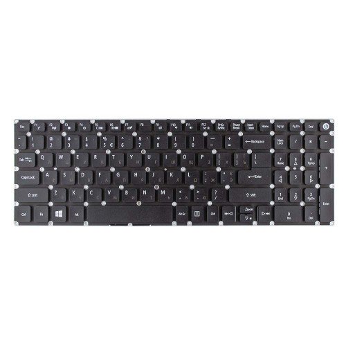 Клавіатура для ноутбука Acer A315-41G A517-51G A517-71G A515-41G A515-51G A315-21G A315-53G A615-51G, UA, чорна
