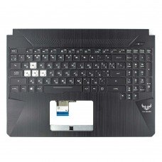 Верхня кришка для Asus FX505DD FX505DT, RU/UA топкейс+клавіатура, 8pin RGB Backlit, 90NR02D2-R31UA2, Original