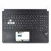 Верхня кришка для ноутбука Asus TUF Gaming FX505DD FX505DT, RU/UA, (топкейс+клавіатура, 8pin RGB Backlit, 90NR02D2-R31UA2, Original)