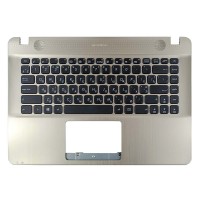 Корпус верхня кришка для Asus X441UA X441UB X441MA series, RU/UA, (топкейс з клавіатурою, 90NB0ID1-R31UA0, C Cover, Original)