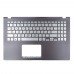 Корпус верхня кришка для Asus X509DJ X509JA X509JB X509JP series, RU/UA (топкейс з клавіатурою з підсвіткою, 90NB0P22-R33UA0, C Cover, Original)