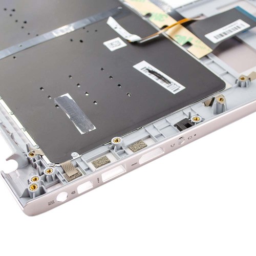 Корпус верхняя крышка для ноутбука Asus UX303UA BX303UA RX303UA U303UA series, RU/UA, (Silver, топкейс с клавиатурой, 90NB08V2-R31UA0, C Cover, Original)