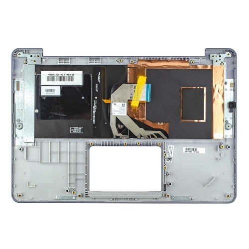 Корпус верхня кришка для Asus X406UA S406UA series, RU/UA, (топкейс з клавіатурою з підсвіткою, 90NB0FX2-R31UA0, C Cover, Original)