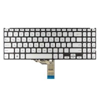 Клавиатура для Asus A512 F512 K512 S512 X512 series, RU/UA, серебристая