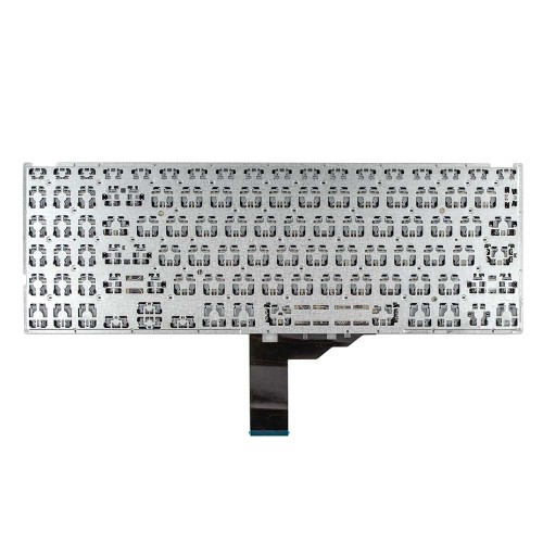 Клавиатура для ноутбука Asus A512 F512 K512 S512 X512 series, RU/UA, серебристая