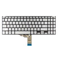 Клавиатура для Asus A512 F512 K512 S512 X512 series, RU/UA, серебристая