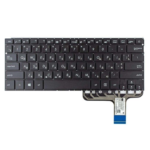 Клавіатура для ноутбука Asus U305CA UX305CA UX305FA series, RU/UA, Black, Original