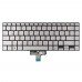 Клавиатура для ноутбука Asus UX435EAL UX435EG UX435EA UX435EGL series, RU/UA, (silver, с подсветкой)