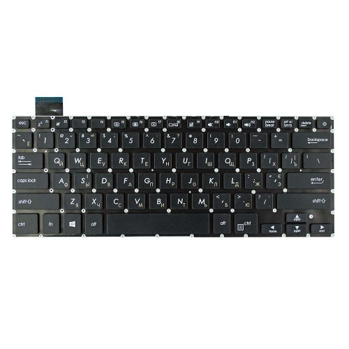 Клавиатура для ноутбука Asus X407 X407M X407MA X407UBR X407UA X407UB A407 series, RU/UA, черная