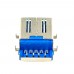 Разъем USB 3.0 для ноутбука Asus UX32 X551, Sony SVE14, (USB120, 12013-00045800)
