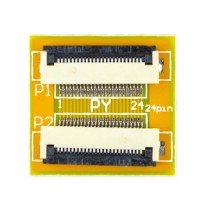 FFC Extension board 24*24pin 0.5mm, (21*20mm, flip)