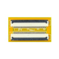 FFC Extension board 50*50pin 0.5mm, (35*20mm, flip)