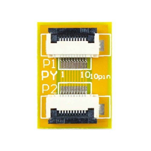 FFC Extension board 10*10pin 0.5mm, (20*14mm, flip)