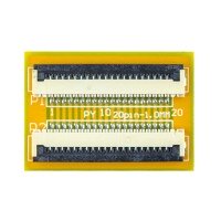 FFC Extension board 20*20pin 1.0mm, (29*20mm, flip)