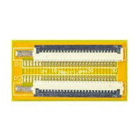 FFC Extension board 24*24pin 1.0mm, (39*20mm, flip)