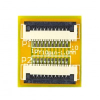 FFC Extension board 10*10pin 1.0mm, (20*18mm, flip)