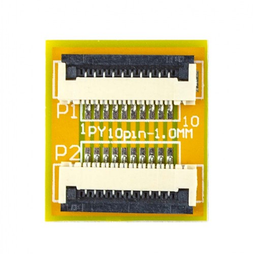 FFC Extension board 10*10pin 1.0mm, (20*18mm, flip)