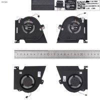 Вентиляторы для Asus ROG Zephyrus Duo 15 GX550LWS GX550LXS, (12V CPU+CPU fan, 13NR02Z0P08011, 13NR02Z0P09011, Original)