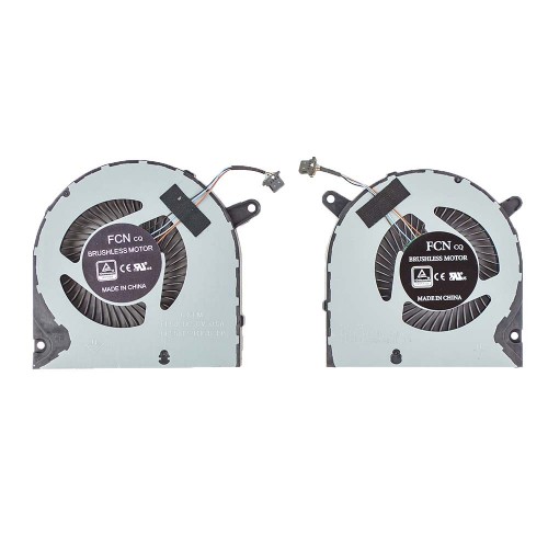 Вентиляторы кулеры для ноутбука Dell G3 3590, (пара CPU + GPU Fan, 04NYWG, 0160GM, FLLK DFS5K12304363B, FLLJ DFS5K12214161B)