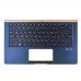 Корпус верхня кришка для Asus UX333FA UX333FN series, RU/UA, (топкейс з клавіатурою з підсвіткою, 90NB0JV3-R32UA0, C Cover, Original)